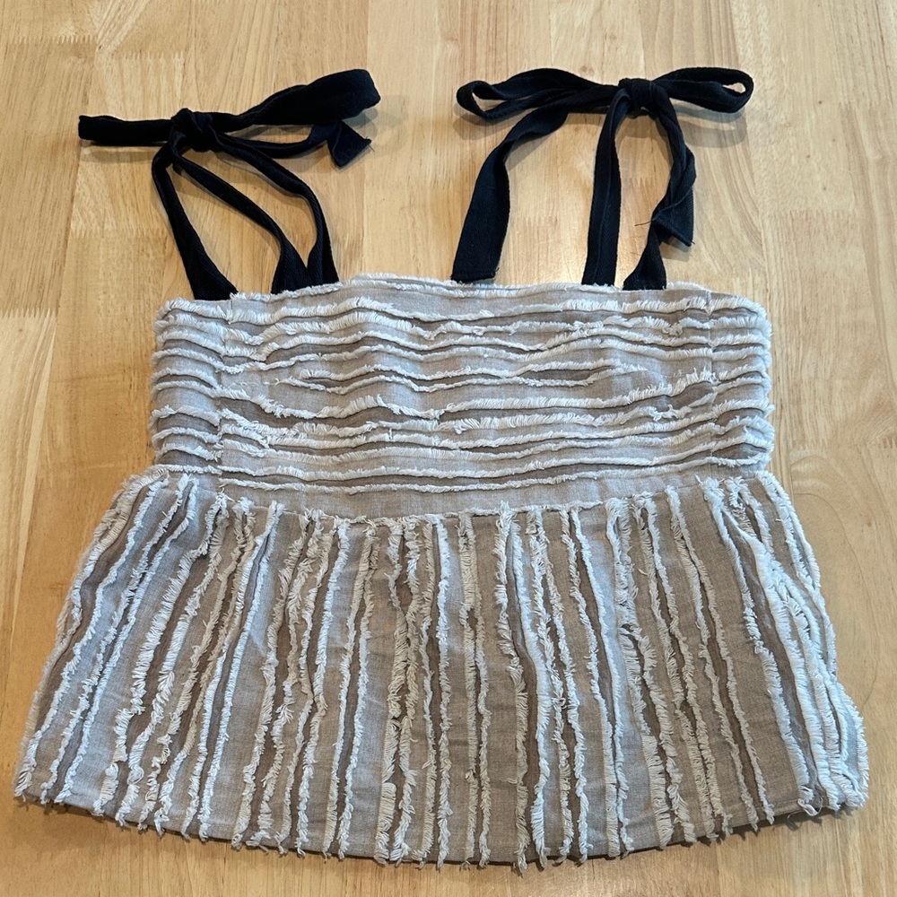 Maeve Cotton Tie Tank Top